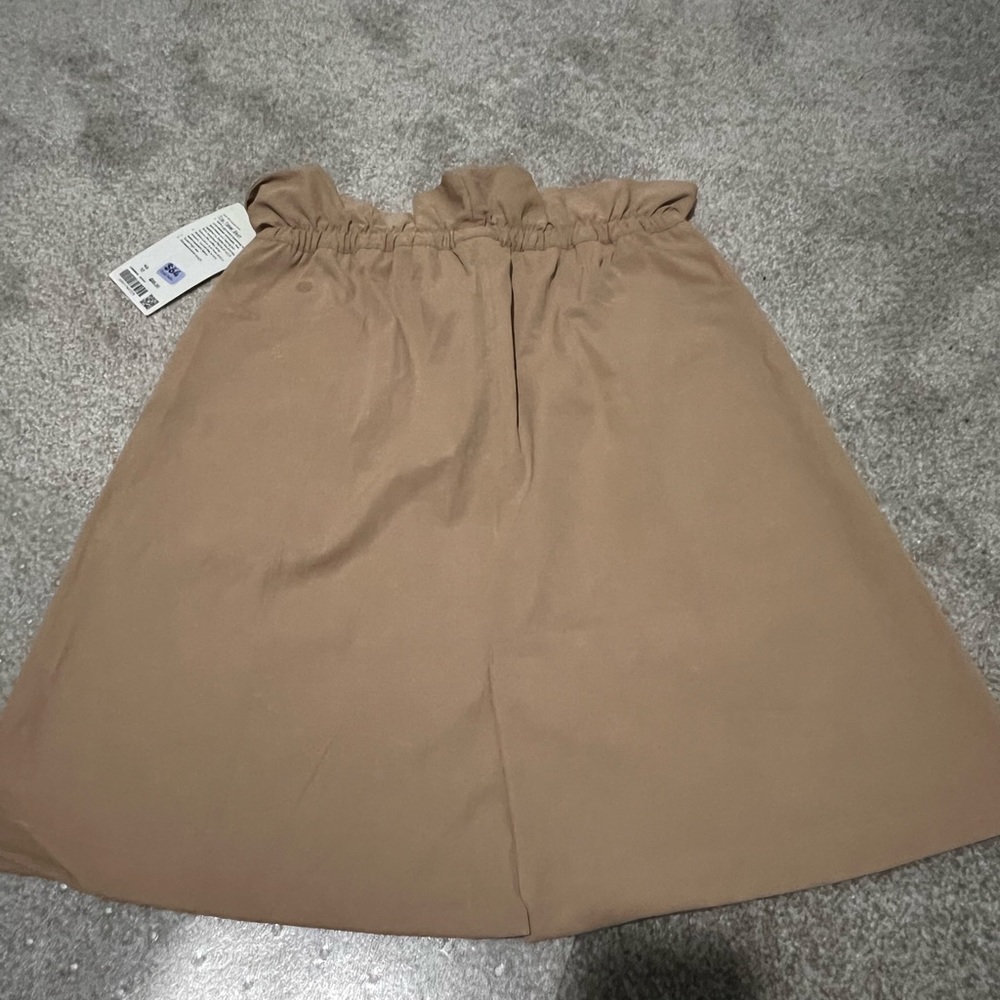 NWT Lululemon Trip Taker Skirt Beech Wood